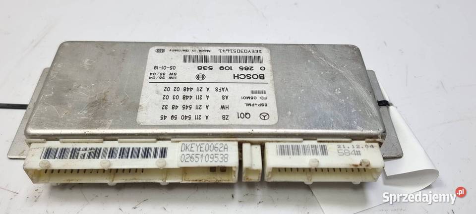 MODUŁ MERCEDES E KLASA W211 0265109538 Lipno