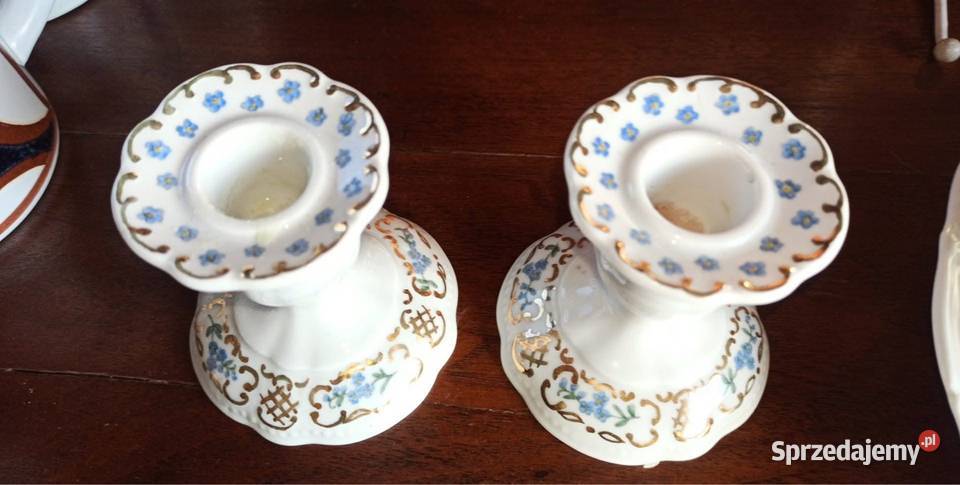 Niezapominajki Świecznik Seltman Weiden Bavaria Gdańsk