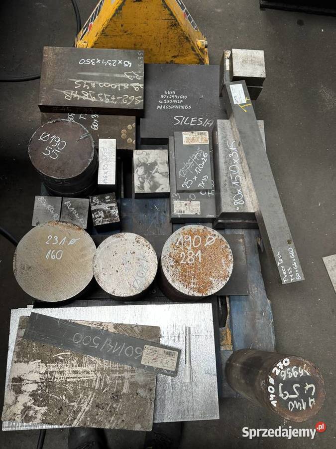 Materiał do obróbki Walki kostki blachy rury Tarnowskie Góry