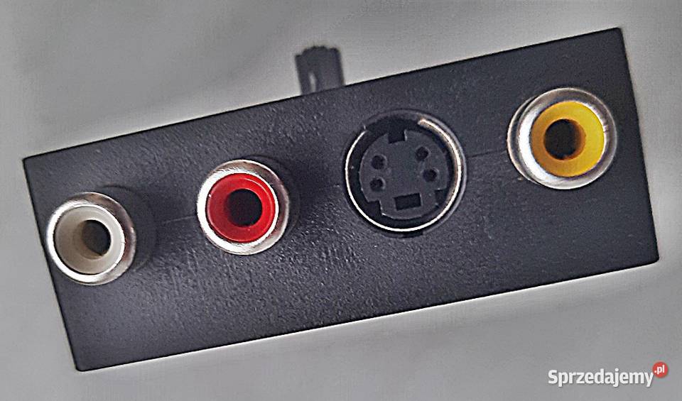 Złącze adapter scart audio L R Svideo video wielkopolskie Ostrów Wielkopolski