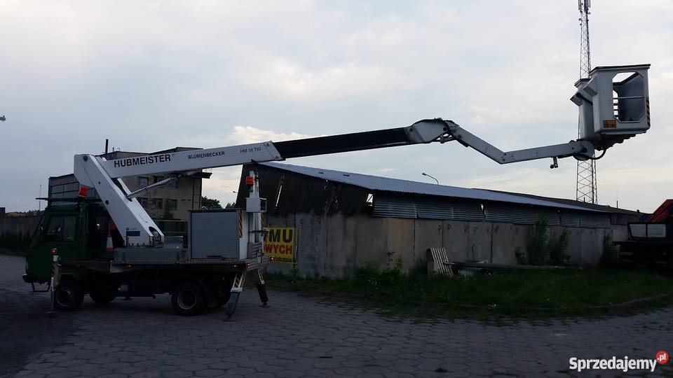 Podnośnik koszowy platforma wielkopolskie Turek