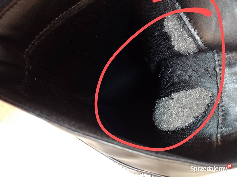 4243 Ekskluzywne czarne wygodne Kozaki kowbojki inna Kraków