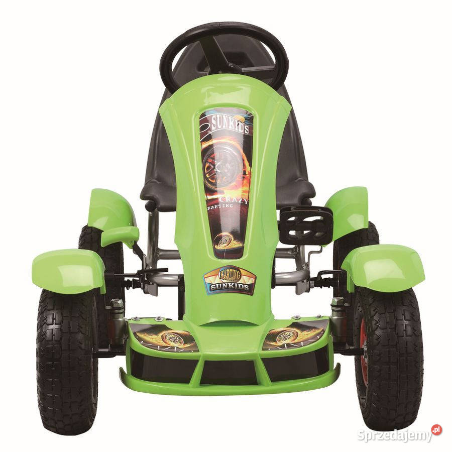 pojazd GOKART NA PEDAŁY pompowane koła auto