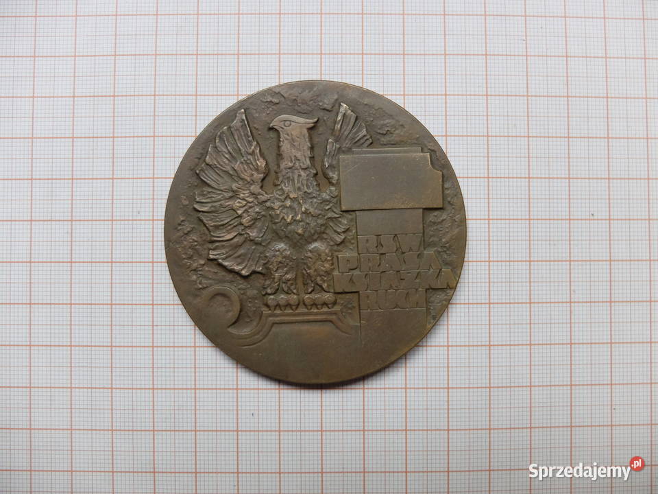 Medal z okresu PRL Centralny Kolportaż Wojskowy Kościan