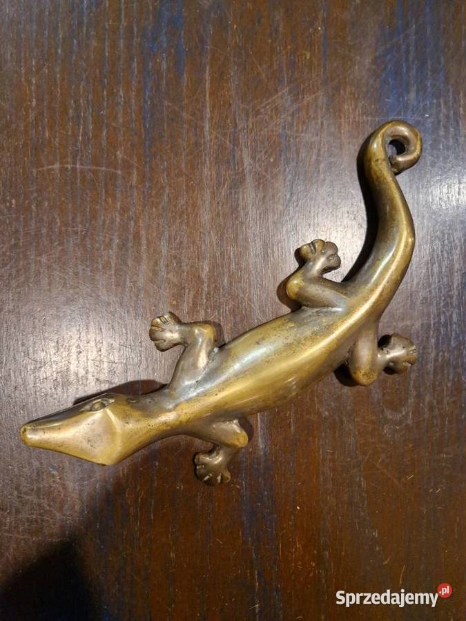 FIGURKA JASZCZURKA Figura rzeźba z Agharta Lublin