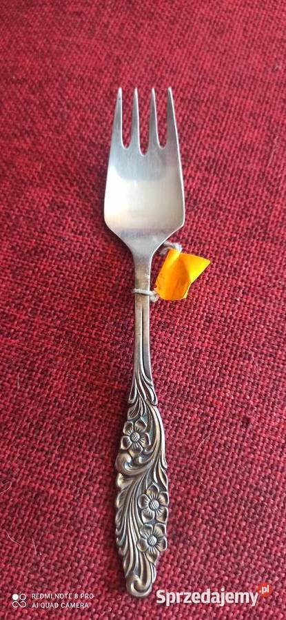 Widelec do ciasta Plater Z różą Made in Sweden Gdańsk