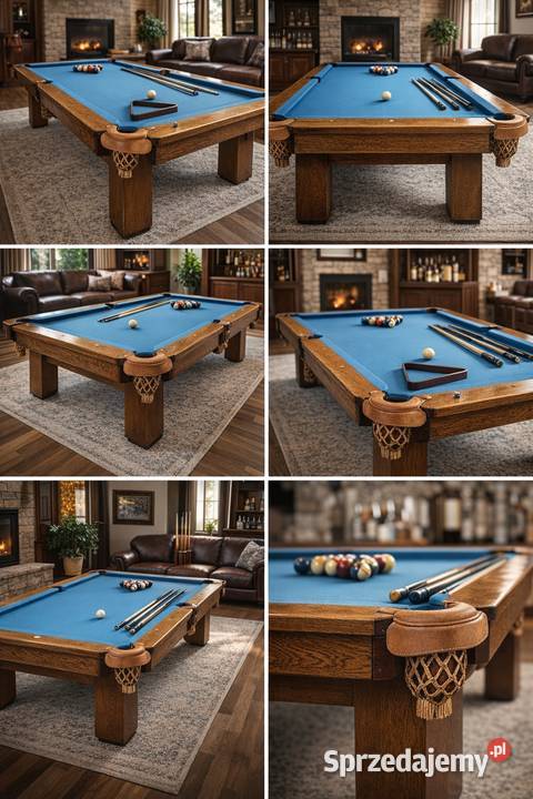 Bilard stół DREWNIANY kamień skóra nowy dolnośląskie Wrocław