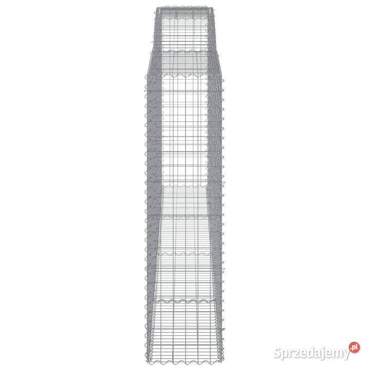 Łukowaty kosz gabionowy 400x50x180200 mazowieckie Warszawa