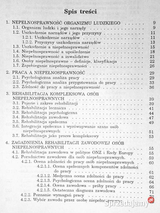 Rehabilitacja zawodowa osób niepełnosprawnych