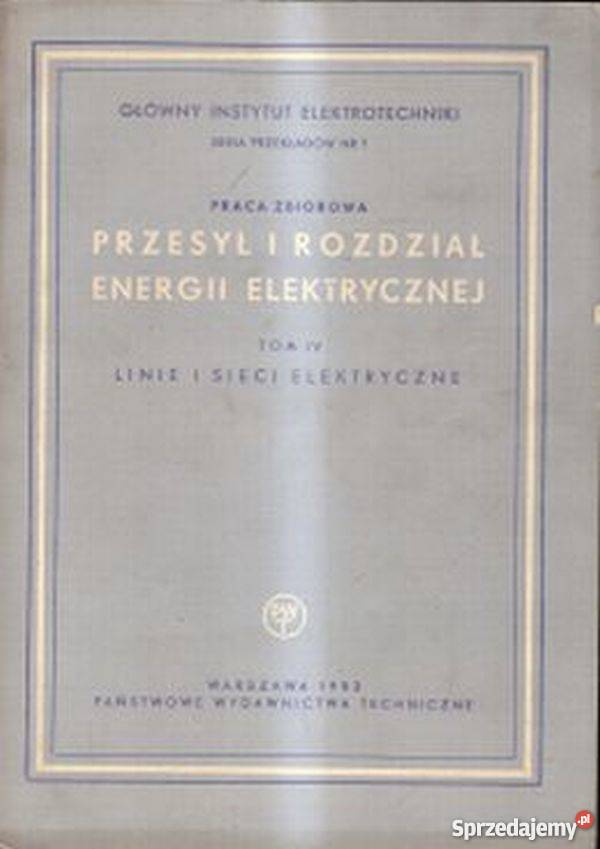 LINIE I SIECI ELEKTRYCZNE WĄSOWSKI PIOTR Radom