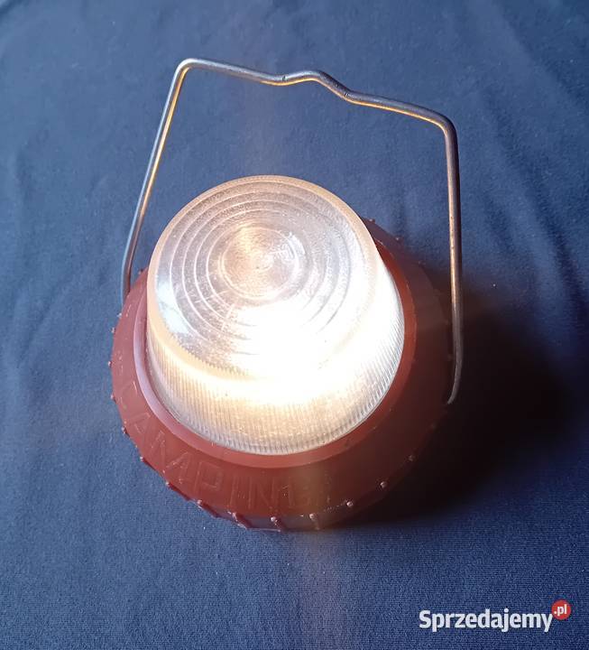 Lampka na baterie model Camping CZM DOMGOS PRL Koźminek