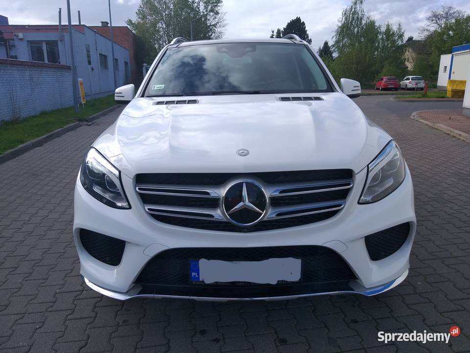 Mercedes GLE salon Polska full opcją 4x4 Rok produkcji 2016 mazowieckie Warszawa