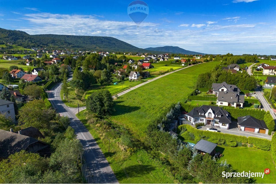 Działka 2676 m z mediami Roczyny