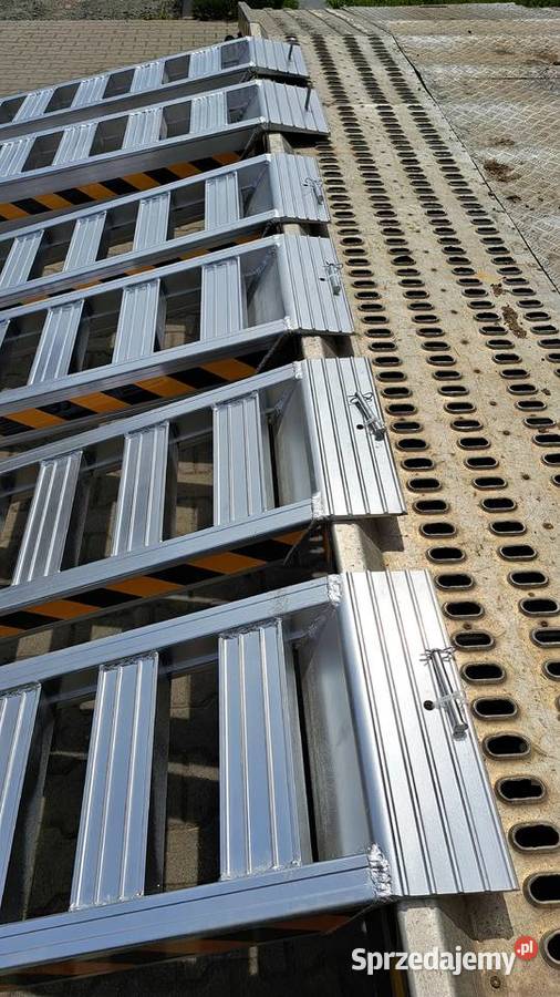 Najazdy aluminiowe 2 3 6ton 23 2 3 4metry Pozostałe Cieszyn