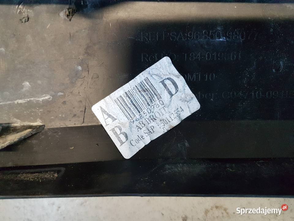 PEUGEOT 3008 KRATKA HALOGENU PRAWA CHROM ATRAPA Turek sprzedam