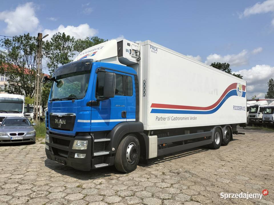 MAN TGS 26320 6x2 CHŁODNIA KONTENER IZOTERMA tachograf Częstochowa