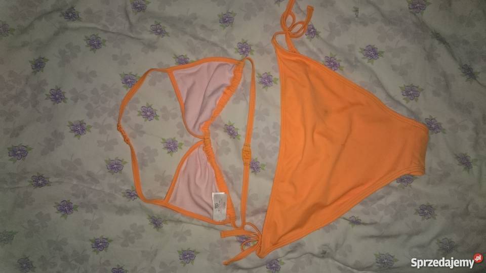 Sexi Kostium kąpielowy Neon Pomarańczowy Neon Zambrów