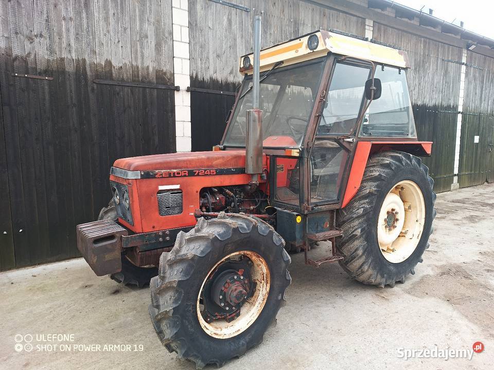 Zetor 7245 oryginał ze Szwecji 7745 Rostkowo