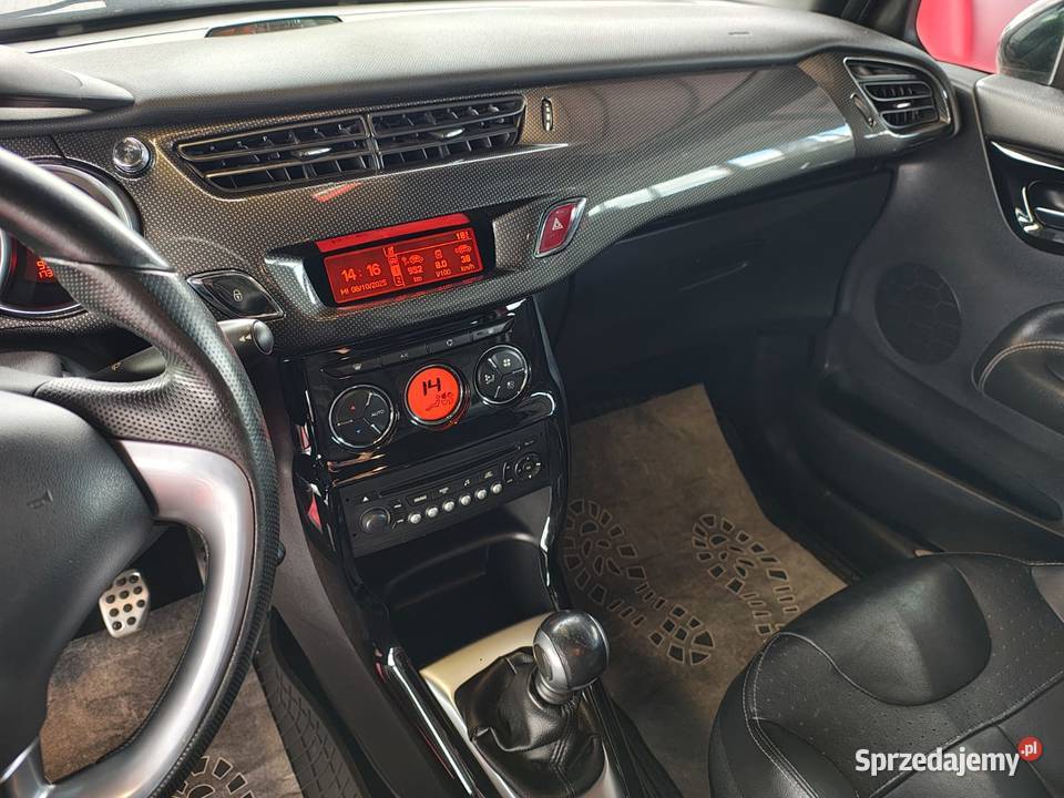 Citroen DS3 16Beznyna 150 Piękny kolor Skórzane isofix DS3 Zarszyn sprzedam