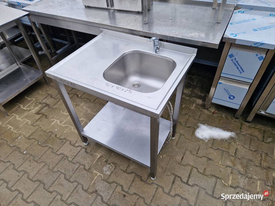 Zlew Gastronomiczny 1 Komorowy Z Półką 806085