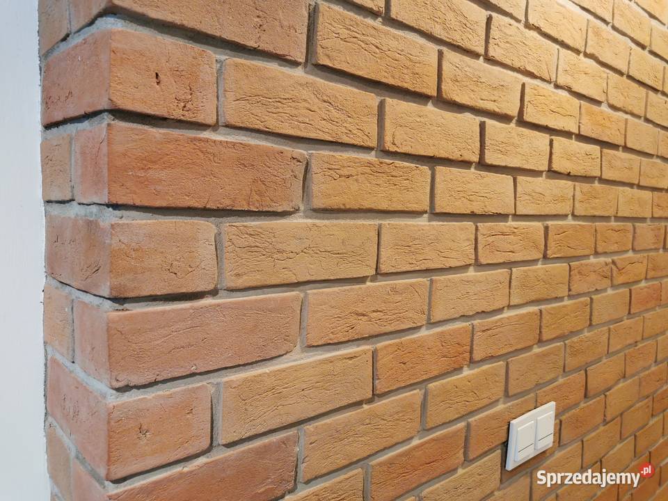 Ręcznie formowane rustykalne płytki z cegły podkarpackie Brzozów sprzedam