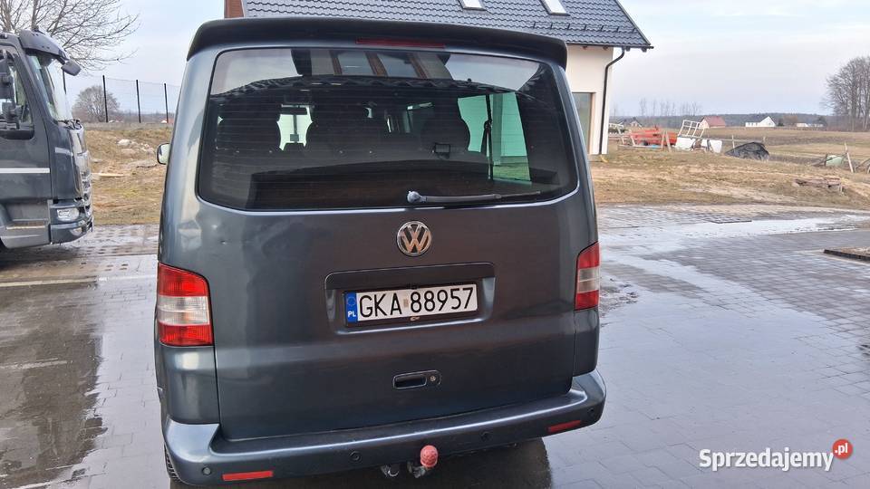 Volkswagen T5 9osobowy diesel pomorskie Gdańsk