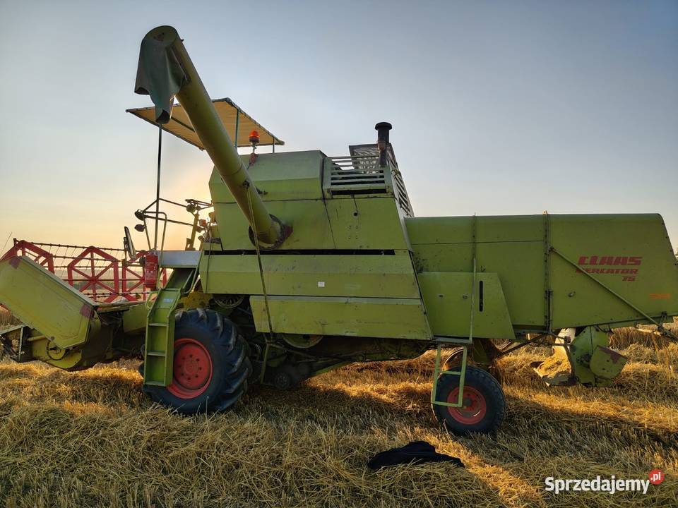 Kombajn Claas Mercator 75 opolskie