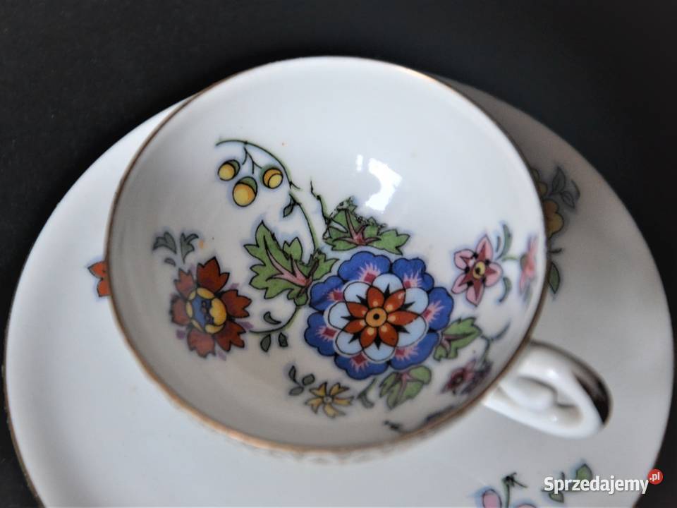 Filiżanka mokka Suhl Erdmann Schlegelmilch 1891r Warszawa