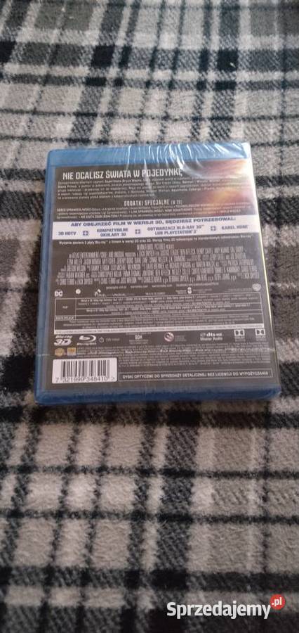 Sprzedam film Liga Sprawiedliwości 2D3D 2xBluray