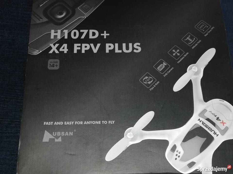 Hubsan X4 FPV PLUS 2 Quadcopter RtF Widok Wrocław