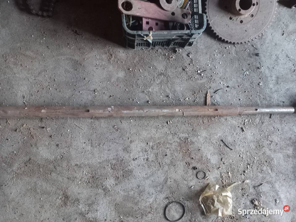 Wał przenosnika pochylego bizon łódzkie