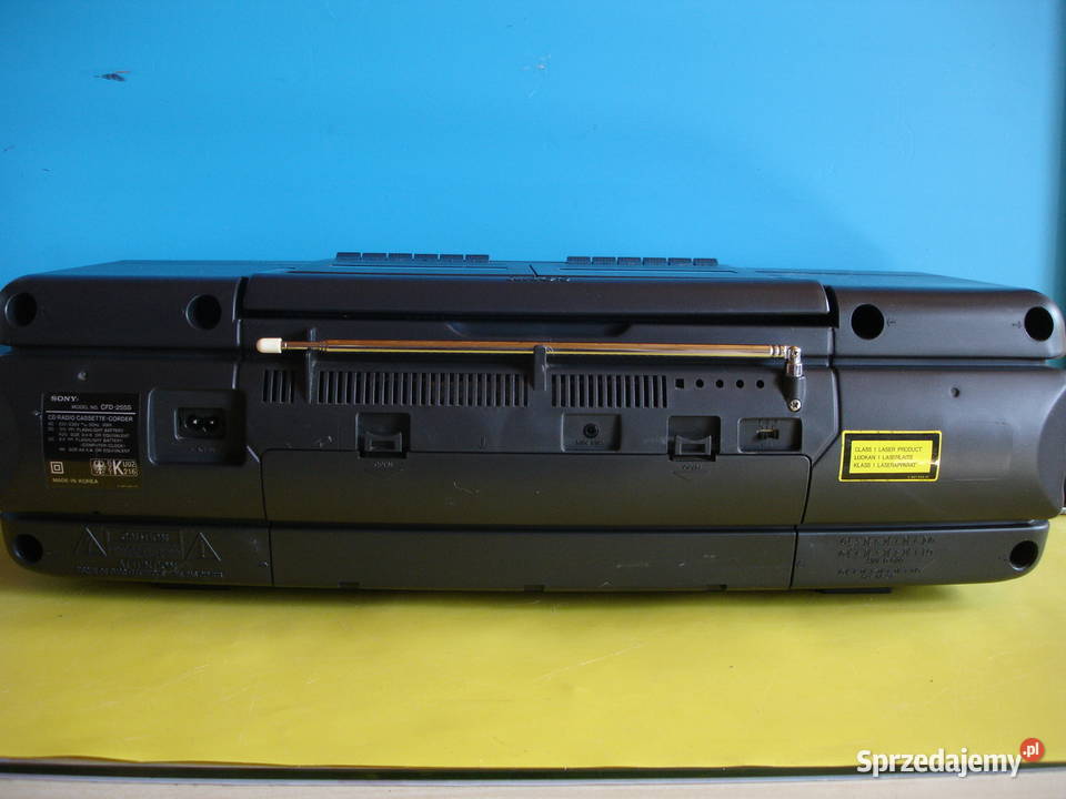 Radiomagnetofon z CD SONY CFD255S Zielona Góra