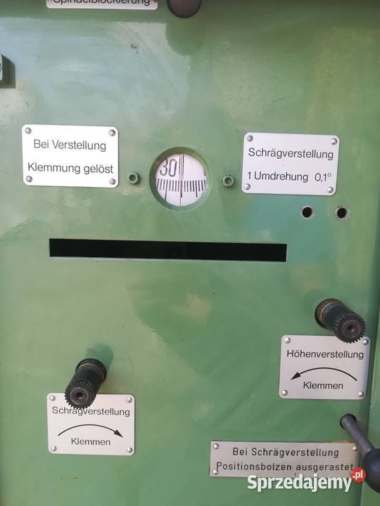 Frezarka z posuwem GF