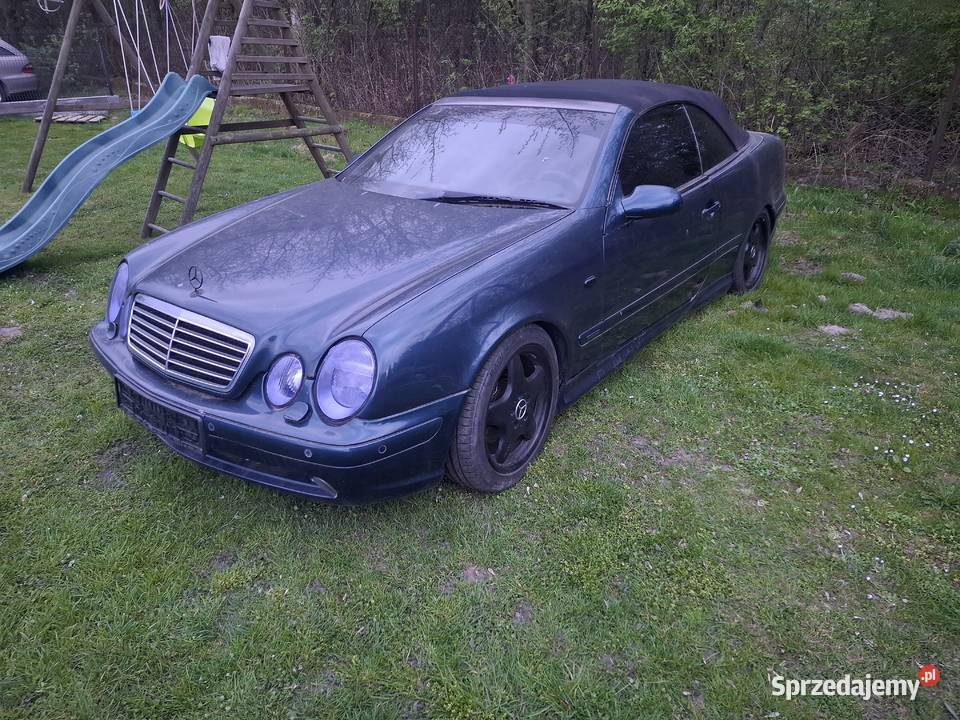 Mercedes Clk w208 cabrio caly na czesci m11 małopolskie Radłów sprzedam