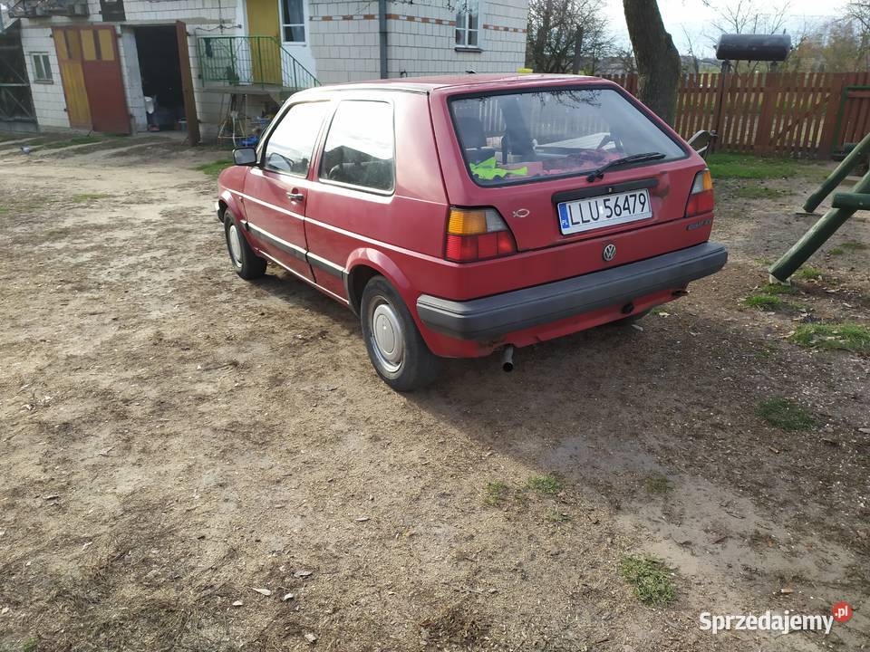 VW Golf II 1990 69KM Samochody osobowe Charlejów