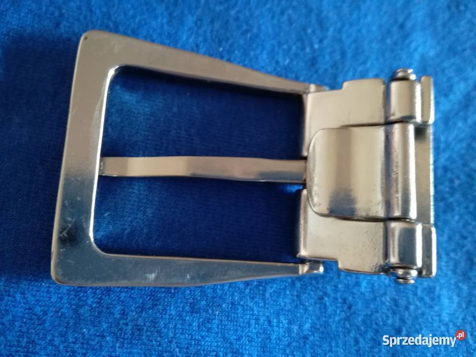 Klamra Do Paska Męskiego Skórzanego 60x40 mmStal Łódź