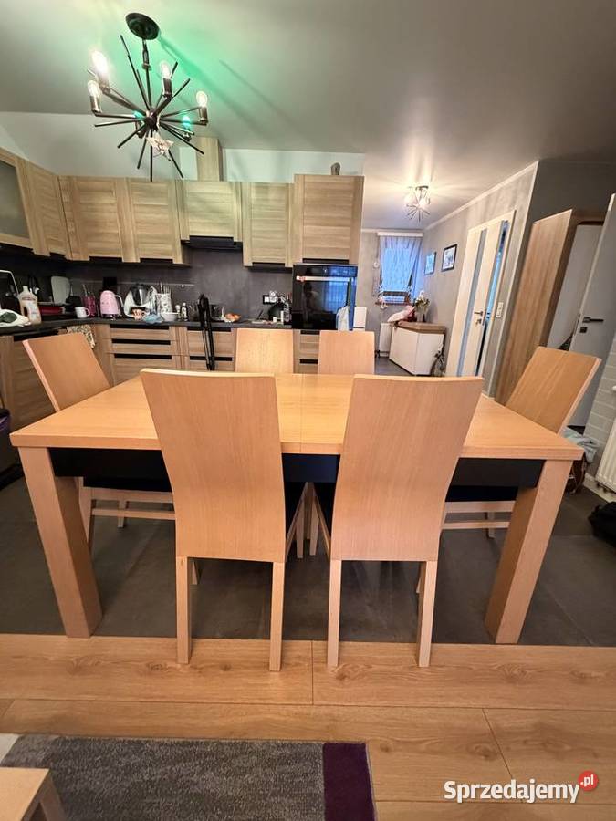 Solidny drewniany stół Stan małopolskie