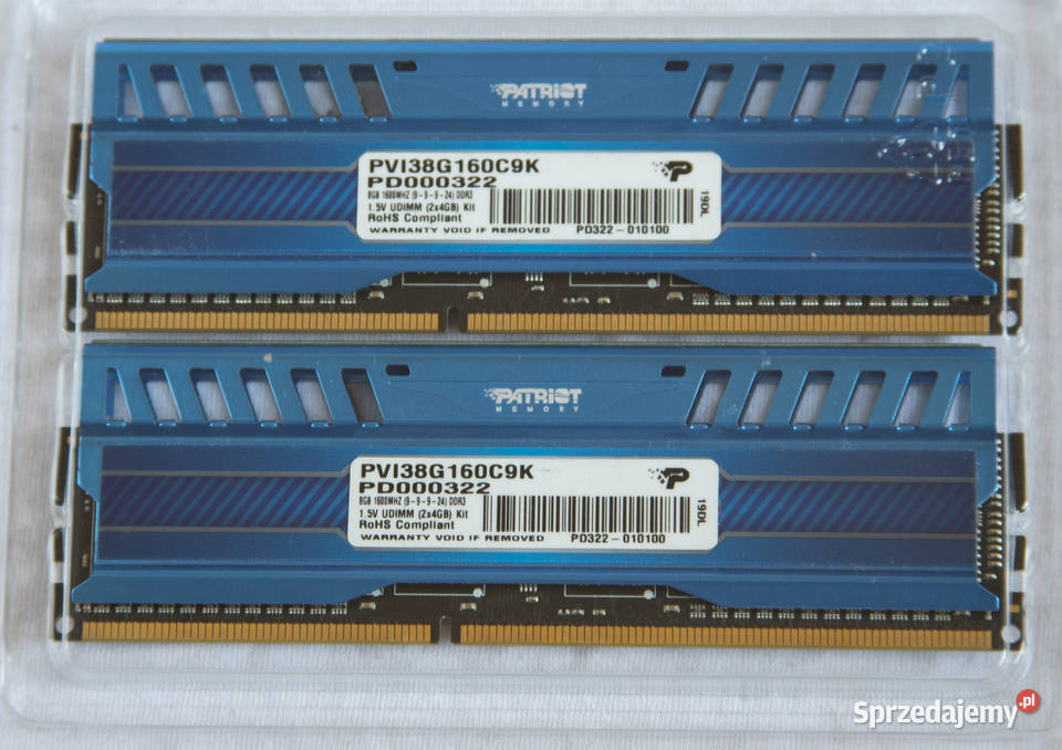 Pamięć DDR3 Patriot Intel Extreme Masters 1600