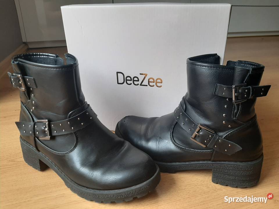 Buty DeeZee czarne r35 i r36 Rawicz