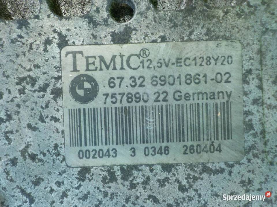 BMW X3 E83 30 B AUT 04r 5D wentylator chlodnicy osobowe Suków