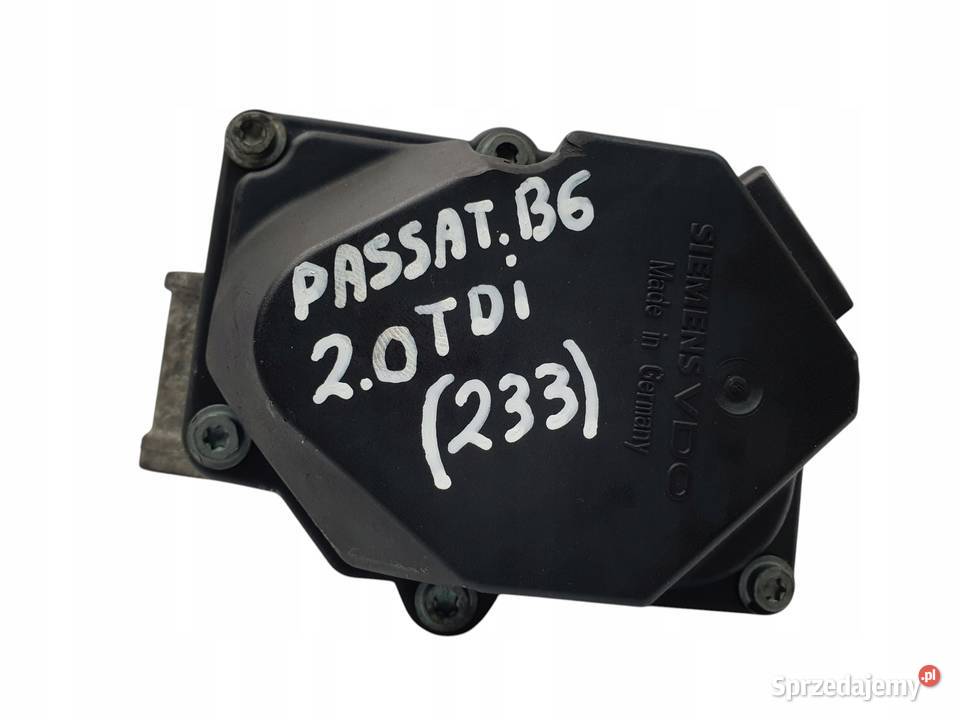 PRZEPUSTNICA VW Passat B6 20 TDI BKP Siemens VDO Chełm