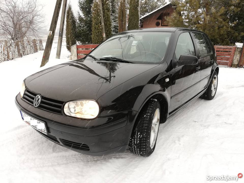 VW Golf 4 19SDI 2000r Czarny Bezwypadkowy klimatyzacja Dubeczno