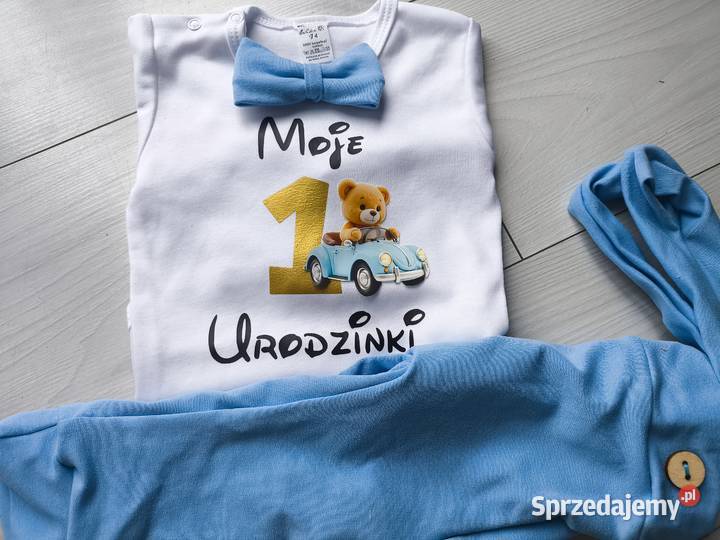 Komplet na roczek chłopiec 12m+ Odzież