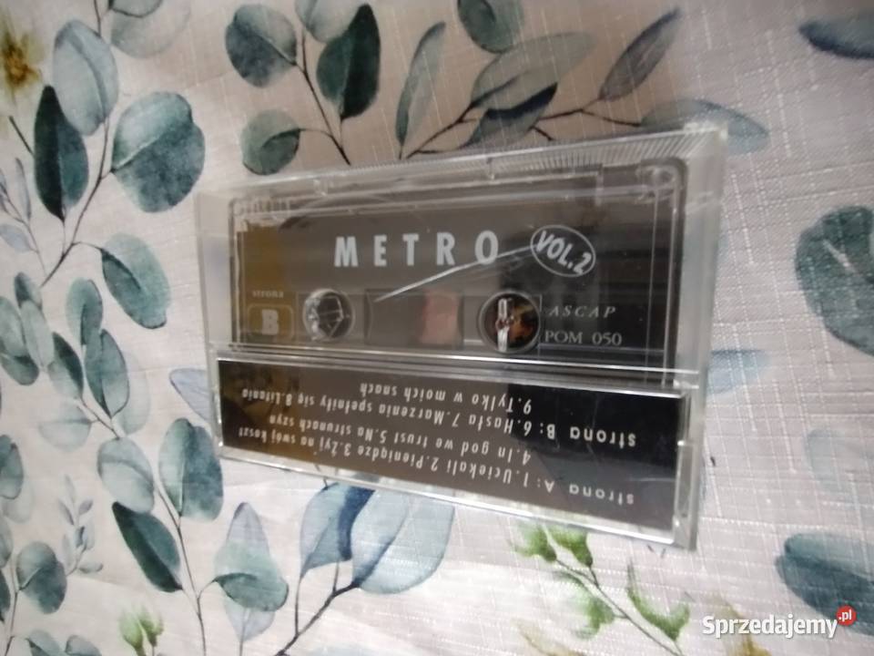 PRL kaseta magnetofonowa Metro cz2 Płyty i kasety łódzkie Łódź