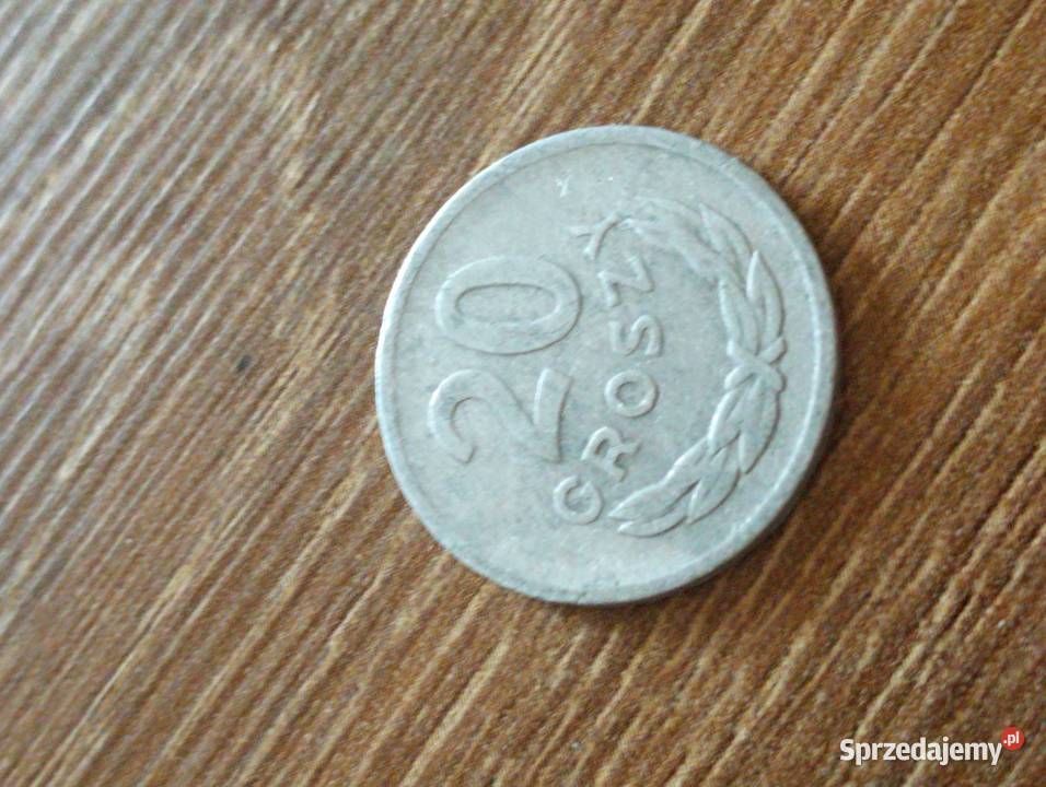 Sprzedam 20 gr 1962 bzm Numizmatyka lubelskie Chełm