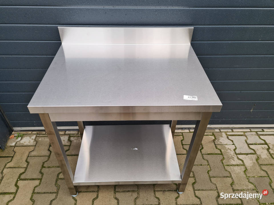 Stół Gastronomiczny Z Półką 806085 Stal Ostrów Wielkopolski