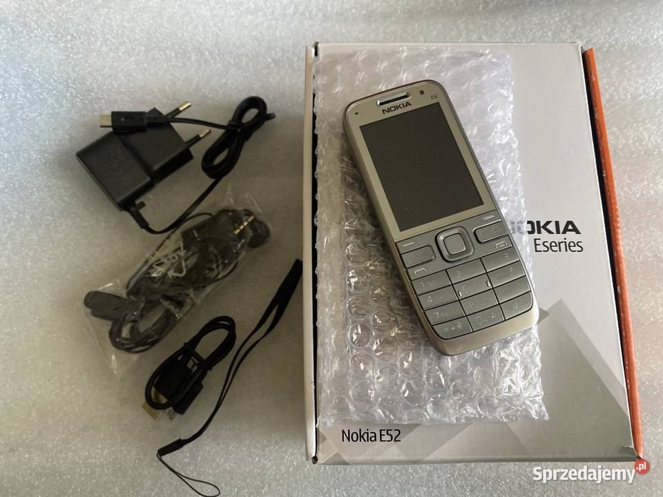 Nokia E52 pełny zestaw Nokia Piekary Śląskie sprzedam