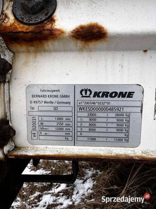 Naczepa Krone