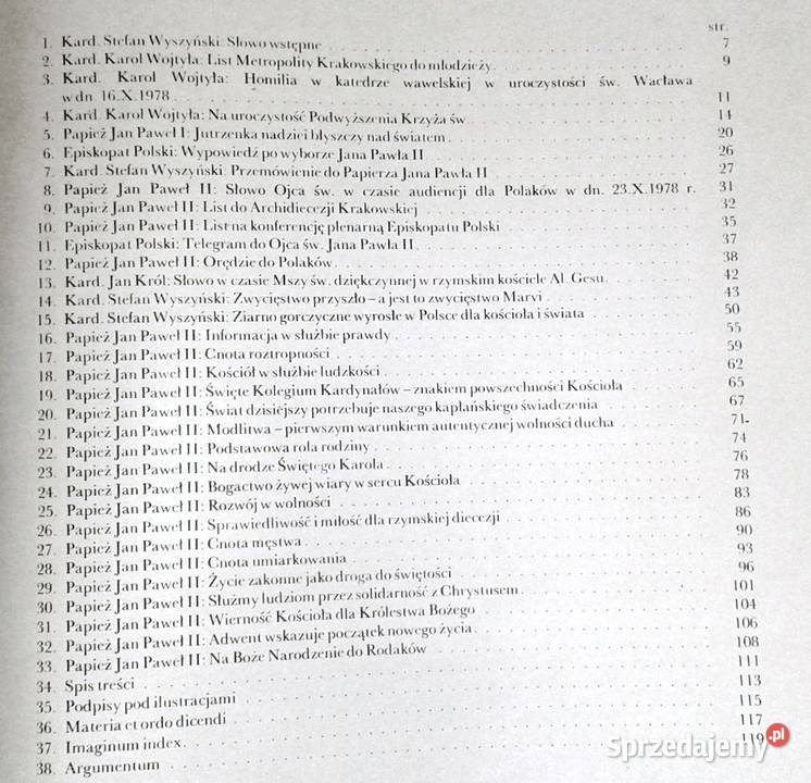 Jan Paweł II Wybrane pisma i wypowiedzi do 1979