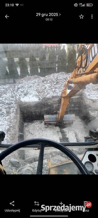Koparka kolowa liebherr a900 Kabina Chełm